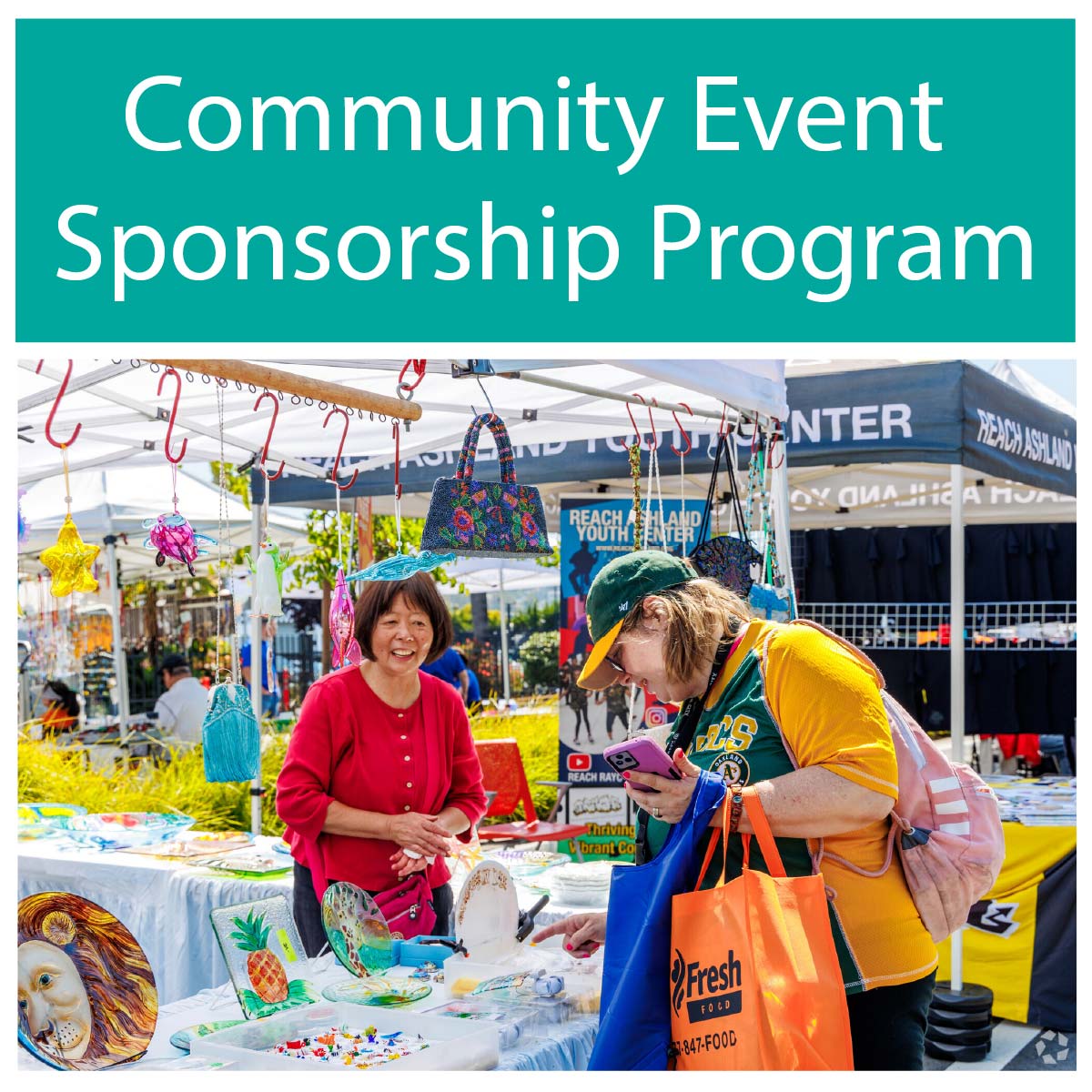 community event sponsor porgram