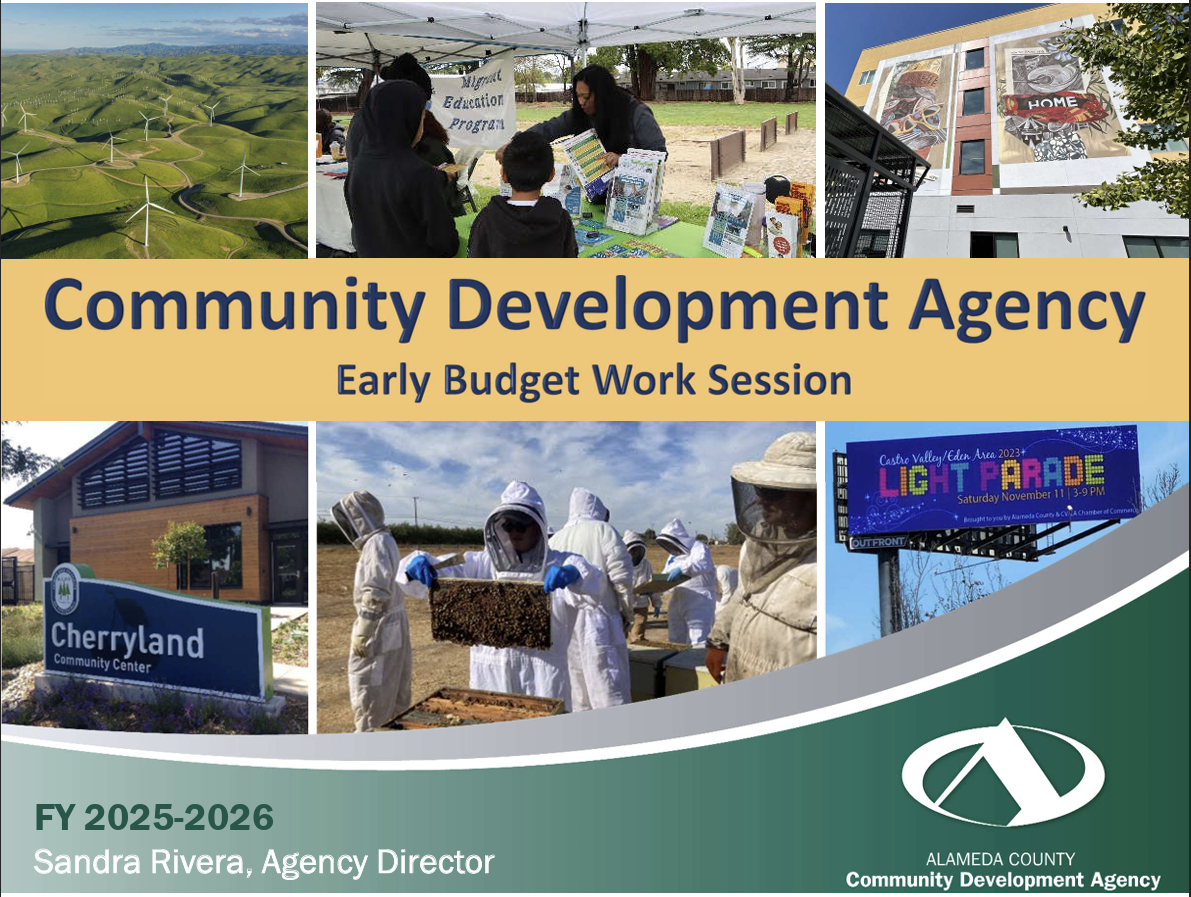 CDA Budget Presentation